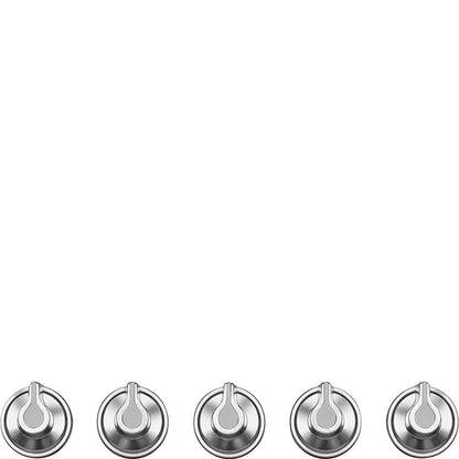 Set of 5 New Linea controls for use with Gas on Glass hobs
