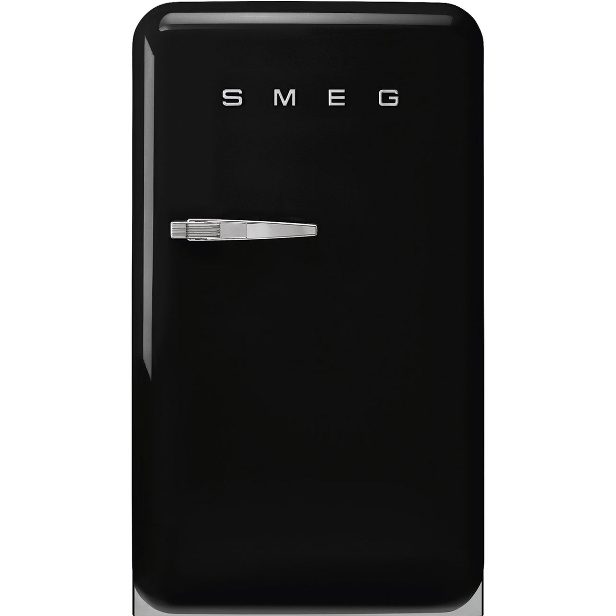FAB10 55cm 50s Style Small Right Hand Hinge Fridge with Icebox