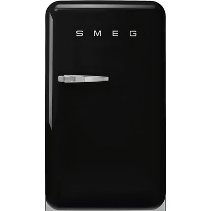 FAB10 55cm 50s Style Small Right Hand Hinge Fridge with Icebox