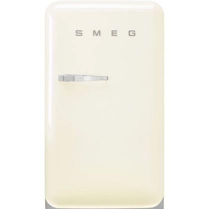 FAB10 55cm 50s Style Small Right Hand Hinge Fridge with Icebox