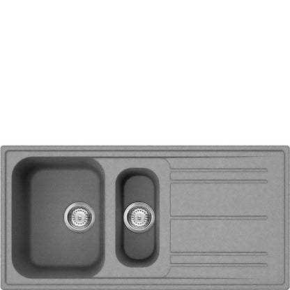 100cm Rigae 1.5 bowl sink