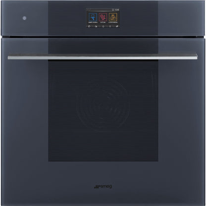SOP6104TPG 60cm Linea Pyrolytic Single Oven Neptune Grey