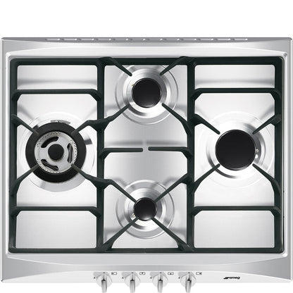 SR264XGH2 60cm Cucina Gas Hob Stainless Steel