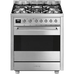 SUK61PX8 60cm Concert Dual Fuel Cooker Stainless Steel