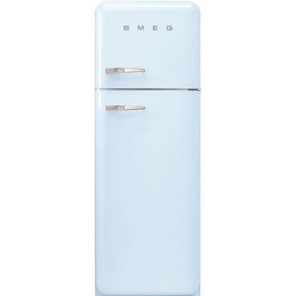 FAB30 60cm 50s Style Left Hand Hinge Freezer over Fridge
